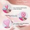 12 Inch Metallic Hot Pink Chrome Magenta Heart Balloons Birthday Party Decorations(Hot Pink - Heart)
